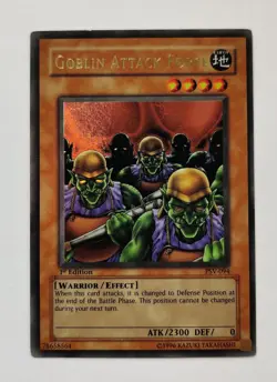 Goblin Attack Force PSV-094 Pharaoh's Servant 1st Edition Yu-Gi-Oh! HP - Image 1