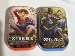 One Piece TCG Tin Pack Volume 2 OP-13 (Lot of 2 ) Monkey D Luffy - Image 1