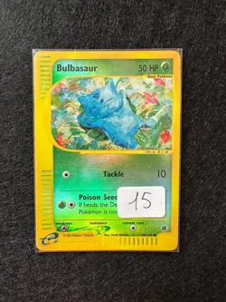 BULBASAUR 94/165 REVERSE EXPREDITION CARTA POKEMON ENG - Image 1