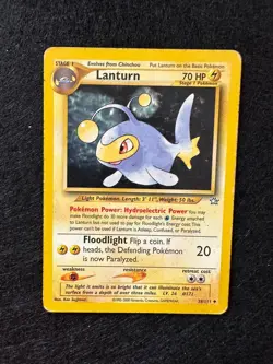 LANTURN 38/111 NEO GENESIS CARTA POKEMON ENG - Image 1