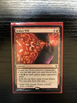 Magic: The Gathering Jeska's Will Murders at Karlov Manor Rare Sorcery - Image 1
