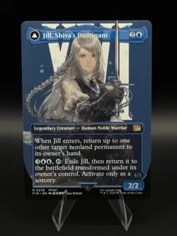 MTG Jill, Shiva's Dominant (Borderless) Final Fantasy 378 NM Regular - Image 1