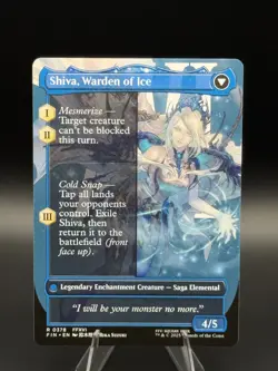 MTG Jill, Shiva's Dominant (Borderless) Final Fantasy 378 NM Regular - Image 2