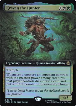 Kraven the Hunter (Extended Art) Marvel's Spider-Man Foil - Image 1