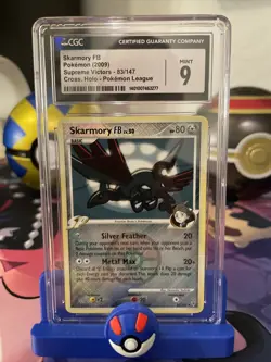 Pokemon Skarmory FB Supreme Victors Cross Holo 83/147 CGC 9 Mint - Image 1