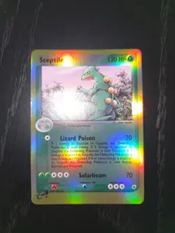 Sceptile 11/109 (Reverse Holo) EX Ruby & Sapphire Pokemon card TCG - Image 2