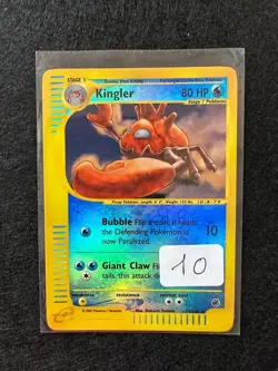 KINGLER 15/165 EXPEDITION REVERSE CARTA POKEMON ENG - Image 1