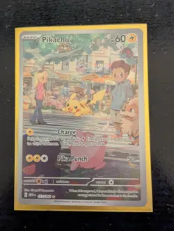 Pokemon Pikachu 173/165 Scarlet/Violet Mint illustration Rare 151 MEW - Image 1