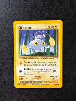 CHINCHOU 55/111 NEO GENESIS CARTA POKEMON ENG - Image 1