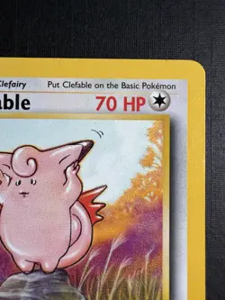 Pokemon TCG Clefable Jungle 17/64 Rare Regular Unlimited 70 HP 1999 Wizards - Image 2