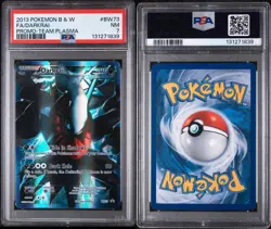 2013 POKEMON BLACK & WHITE PROMO | TEAM PLASMAFULL ART/DARKRAI BW73 PSA 7 - Image 2