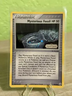Mysterious Fossil - 79/92 - Common LP/NM English Pokemon EX Legend Maker STAMPED - Image 1