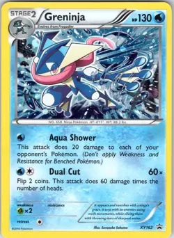 GRENINJA - XY162 XY162 HOLO XY PROMO POKEMON LP - Image 1