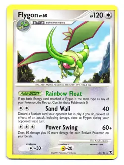 Flygon (DPPt Rising Rivals) 5/111 Rare Deck Exclusives Pokemon LP - Image 1