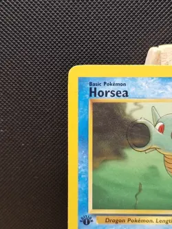 Pokemon 1999 WOTC 1st Edition Fossil Horsea 49/62 - Excellent - Image 3