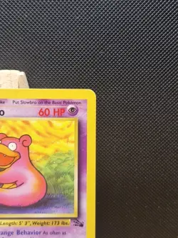 Pokemon 1999 WOTC 1st Edition Fossil Slowbro 43/62 - Near Mint - Image 4