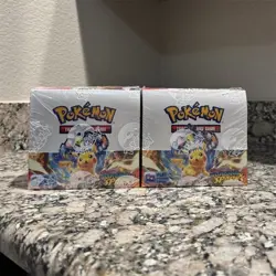 2X Pokemon TCG Scarlet & Violet: Surging Sparks Booster Box Factory Sealed New - Image 1