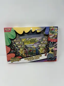 Pokemon TCG - Ascended Heroes Premium Poster Collection Mega Lucario - Image 1