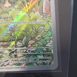 POKEMON TCG Meowth 106/094 PFL Illustration Rare NM/M OB2 - Image 5