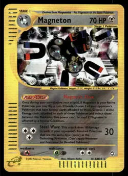 *FRI NIGHT* Magneton H16/H32 Holo Aquapolis Holo Rare - Image 1