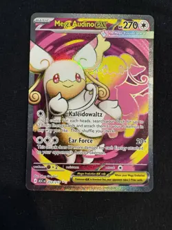 2026 Pokemon ASC EN Ascended Heroes Mega Audino Ultra Rare #253/217 Full Art - Image 1