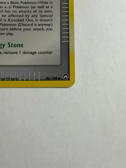 Pokemon TCG Root Fossil 86/108 EX Power Keepers Trainer Regular 40 HP Common - Image 3