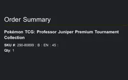 Pokemon TCG: Professor Juniper Premium Tournament Collection Presale - Image 3