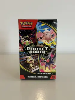 Pokemon TCG: Mega Evolution Perfect Order Booster Bundle (6 Packs) | Brand New - Image 1