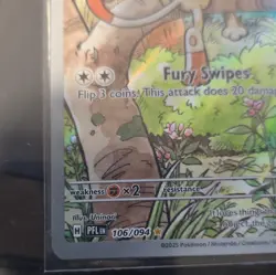 Pokemon Meowth Me02 Phantasmal Flames 106/094 Holo 70 HP English - Image 5