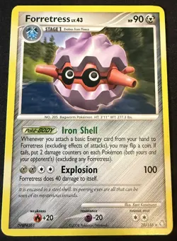 Pokemon Forretress Legends Awakened Rare 28/146 NM - Image 1