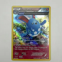 Pokemon: Azumarill Alpha XY Primal Clash Holo Rare 104/106 Mint Pack Fresh - Image 1