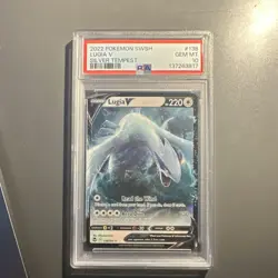 Pokemon Lugia V Ultra Rare Holo PSA 10 Silver Tempest 138/195 English - Image 1