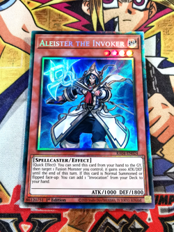 Aleister the Invoker ra04-en024 (NEW) Collectors Rare Yu-Gi-Oh - Image 1
