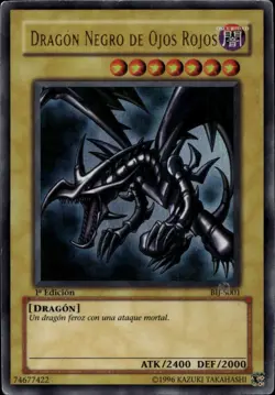 Red-Eyes B. Dragon Spanish 1st Ed Ultra Rare BIJ-S001 Yu-Gi-Oh! - Image 1