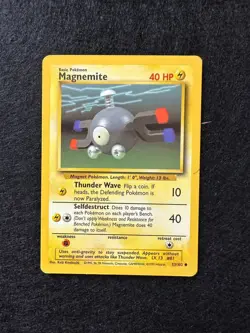 MAGNEMITE 53/102 SET BASE CARTA POKEMON ENG - Image 1