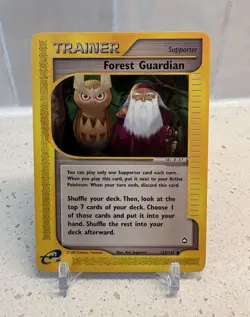 Forest Guardian - Aquapolis 123/147 e-Reader Pokemon Card NM - Image 1
