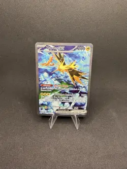 Pokemon TCG Zapdos EX Scarlet & Violet 151 Card Sir NM/LP Condition 202/165 - Image 1