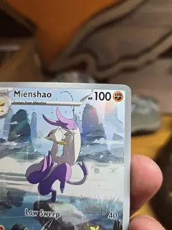 Mienshao White Flare Illustration Rare Pokemon TCG Card 134/086 - Image 3