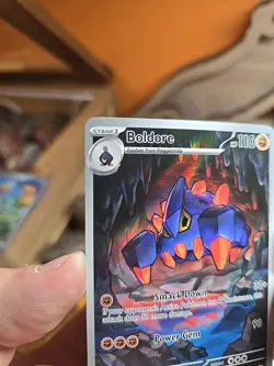 Pokemon TCG Boldore White Flare Illustration Rare Card 128/086 NM Condition - Image 3