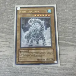 Yugioh! Card LP Frostosaurus - STON-EN002 Ultimate Rare Unlimited Edition Mint - Image 3