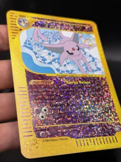 Espeon Aquapolis Box Topper Reverse Holo Card 6/12 Jumbo Edition NM - Image 2