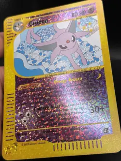Espeon Aquapolis Box Topper Reverse Holo Card 6/12 Jumbo Edition NM - Image 3