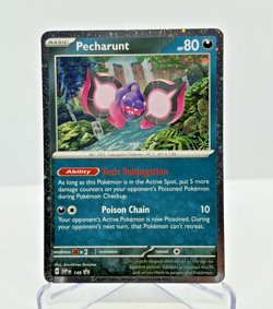 Pecharunt SVP149 Black Star Promo Scarlet & Violet Holo Pokemon Card - NEAR MINT - Image 1