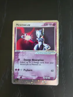 Mewtwo 101/10 EX Ruby & Sapphire Pokemon card TCG - Image 1