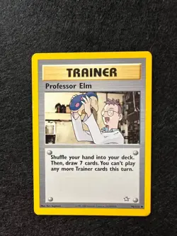PROFESSOR ELM 96/111 NEO GENESIS CARTA POKEMON ENG - Image 1