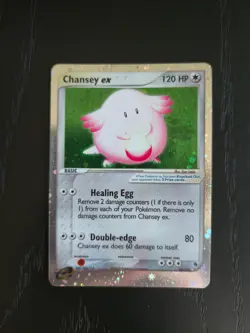 Chansey Holo 96/109 EX Ruby & Sapphire Pokemon card TCG - Image 3