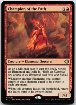 Champion of the Path Lorwyn Eclipsed 130 NM R - Image 1