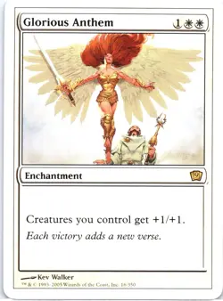 #15 Glorious Anthem Urza's Saga Rare - Image 1