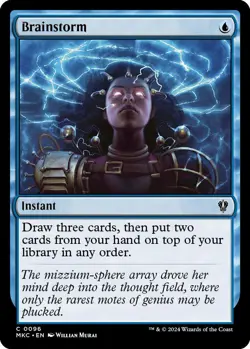 Brainstorm [Murders at Karlov Manor Commander] Magic MTG - Image 1