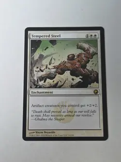 Tempered Steel X1 SOM MTG Scars Of Mirrodin - Image 1